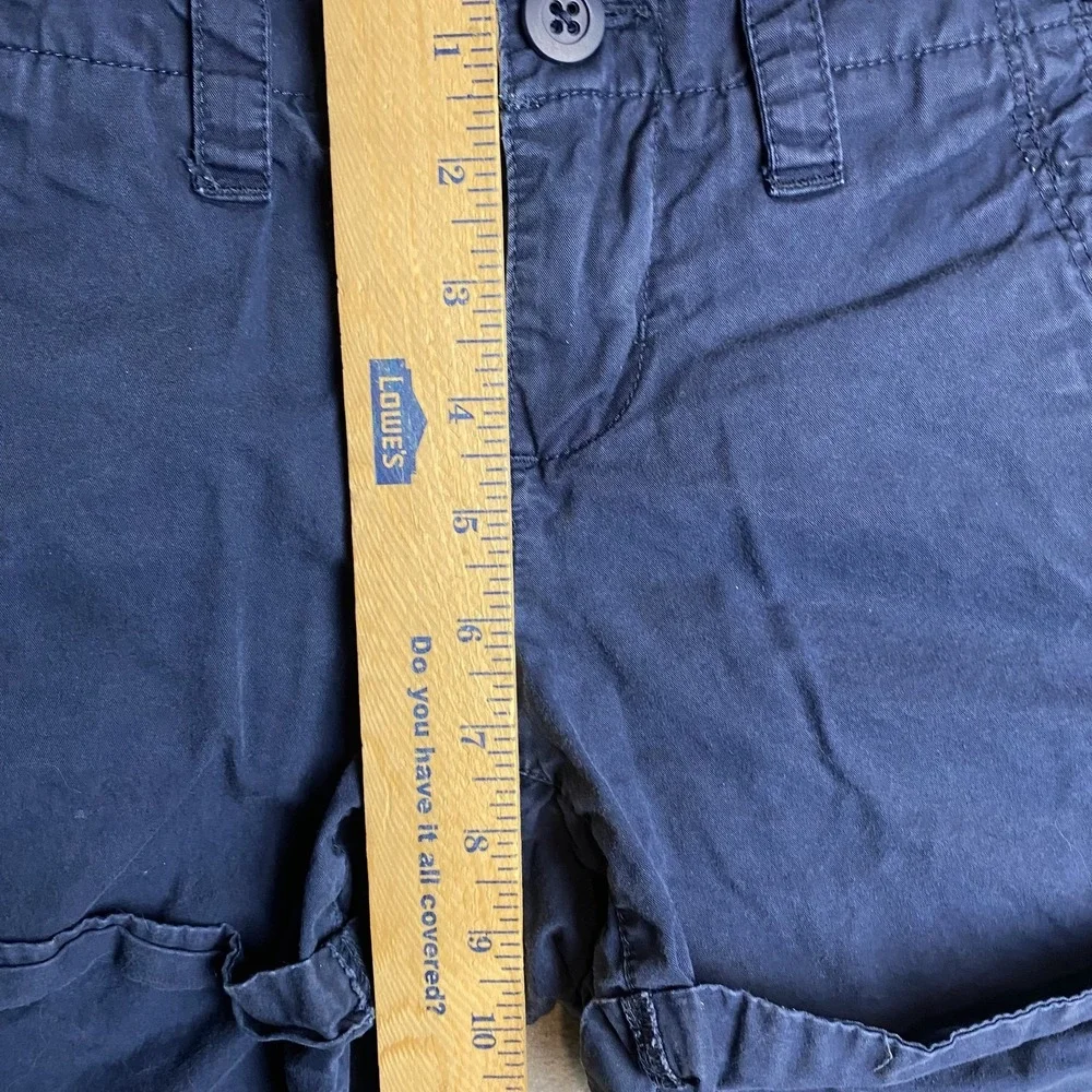 Nike Women's Shorts Size 4 Navy Casual Pockets